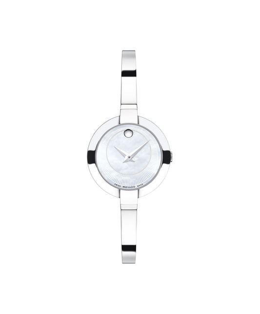 Movado Women's Bela 25mm SS On Bracelet 0606616
