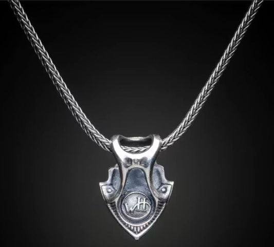 William Henry Sterling Silver Necklace With Mammoth Tooth P4 MT BR