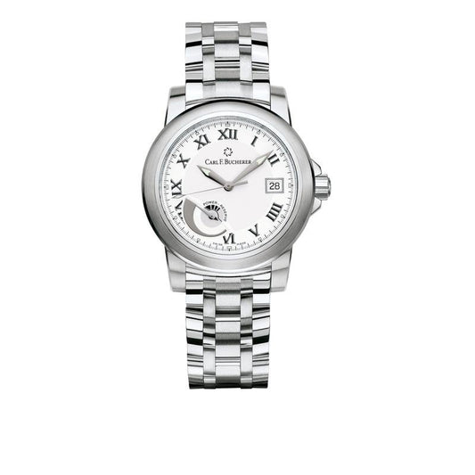 Carl F. Bucherer Patravi Auto Date Power Stainless Steel On Bracelet Men's Watch 00.10616.08.21.21