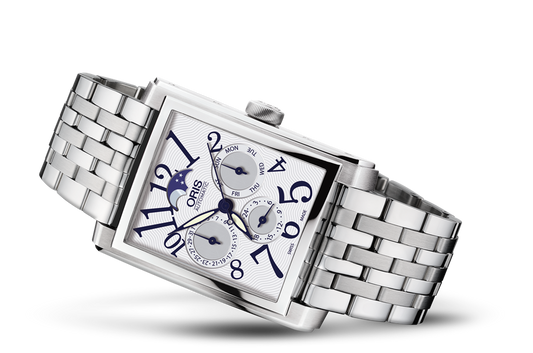 Oris Rectangular Complication 01 581 7658 4061-07 8 23 82 Men's Watch