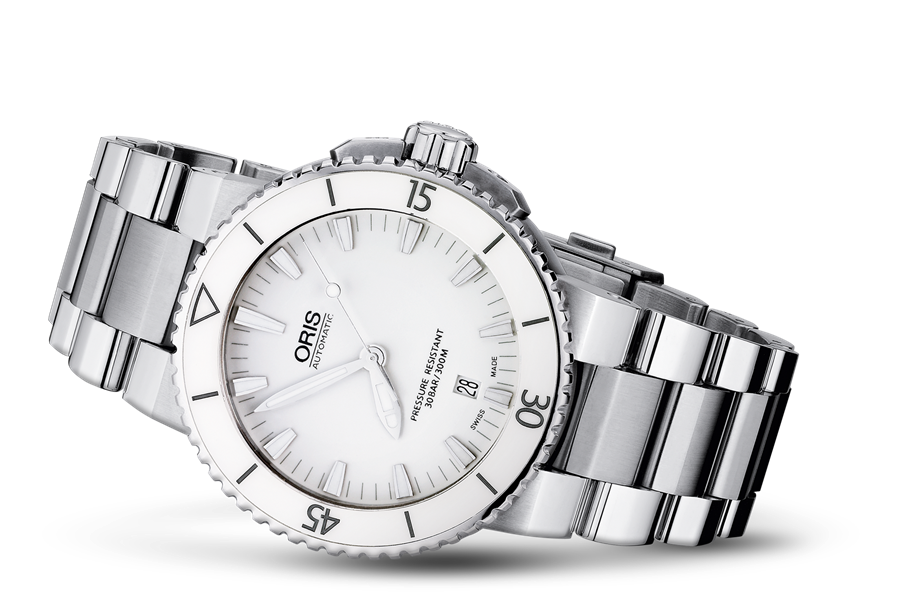 Oris Aquis Date 01 733 7653 4156-07 8 26 01PEB Men's Watch