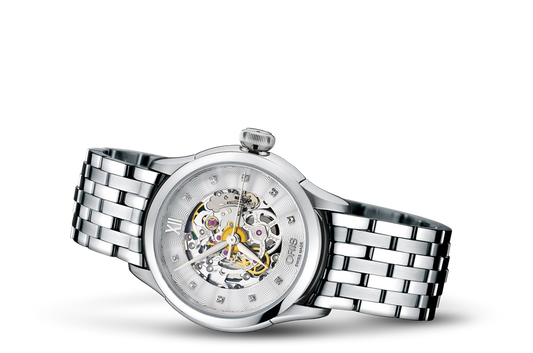 Oris Artelier Skeleton 01 560 7604 4019-07 8 16 73 Men's Watch