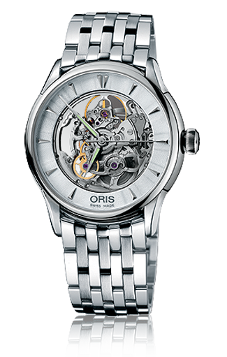 Oris Artelier Skeleton 01 734 7591 4051-07 8 21 73 Men's Watch