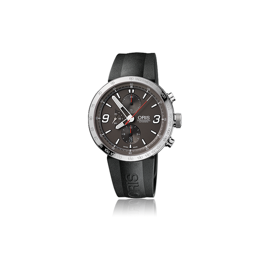 Oris Men's 01 674 7659 4163 07 4 25 06 TT1 Chrono Grey Dial Watch