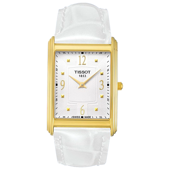 Tissot Helvetia Ladies Quartz White Gold T71.3.608.34 Watch