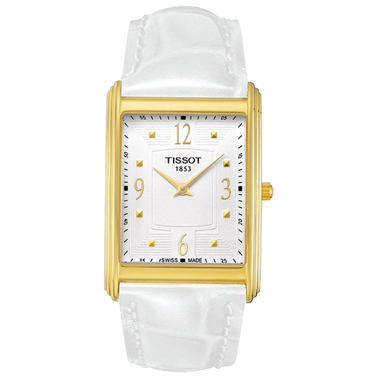 Tissot Helvetia Ladies Quartz White Gold T71.3.608.34 Watch