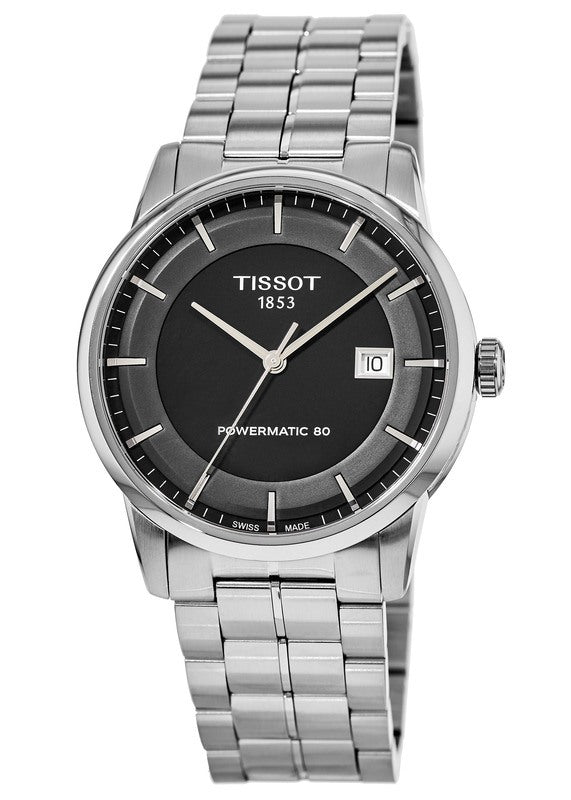 Tissot Luxury Automatic Black Dial T086.407.11.051.00 Men's Watch