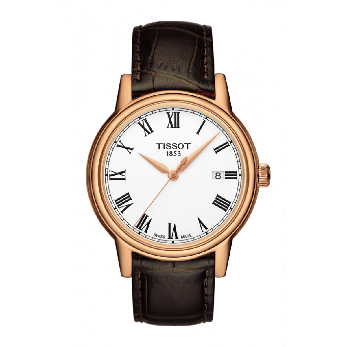 Tissot T-Classic Carson White Dial T085.410.36.013.00 Men's Watch