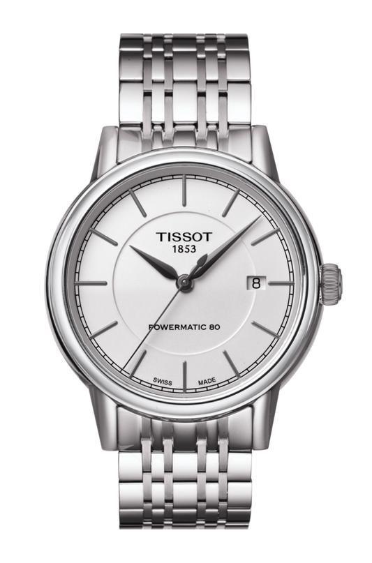 Tissot T-Classic Carson Powermatic White Dial T085.407.11.011.00 Men's Watch