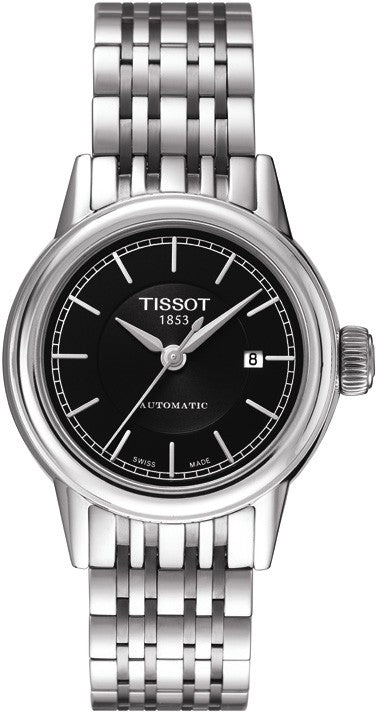 Tissot Classic Carson Automatic Black Dial T085.207.11.051.00 Ladies Watch