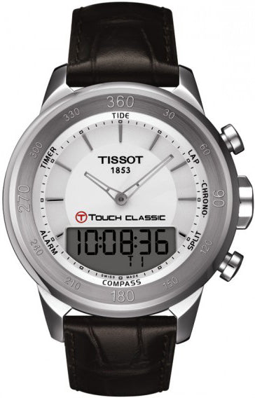 Tissot T-Touch Classic Silver Dial T083.420.16.011.00 Men's Watch