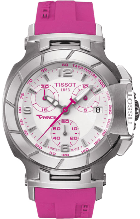Tissot T-Race White Dial T048.217.17.017.01 Ladies Watch