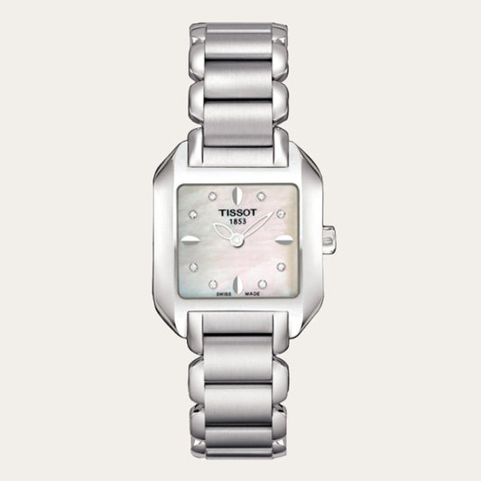 Tissot T-Wave Mother of pearl Dial T02.1.285.74 Ladies Watch