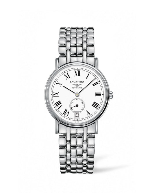 Longines Presence 34mm Automatic Stainless Steel On Bracelet Men's Watch L4.804.4.11.6