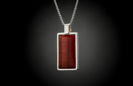 William Henry Necklace Red Tiger Eye Shift P44 RTE