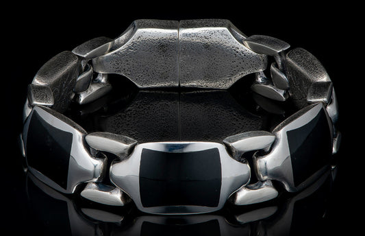 William Henry Bracelet Blackjade Retro BR13 BLK J