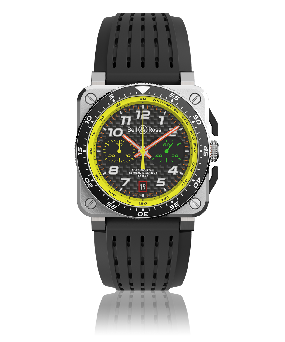 Bell & Ross BR 03-94 Limited Edition Automatic Chronograph Stainless Steel On Strap Men's Watch BR 03-94 R.S.19