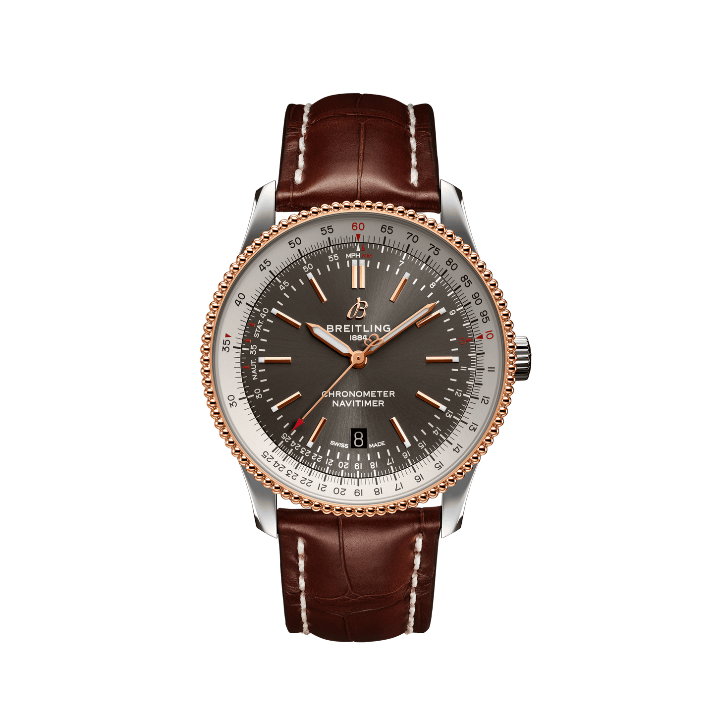 Breitling Navitimer Automatic 41 Two-Tone On Tang Strap Men's Watch U17326211M1P2