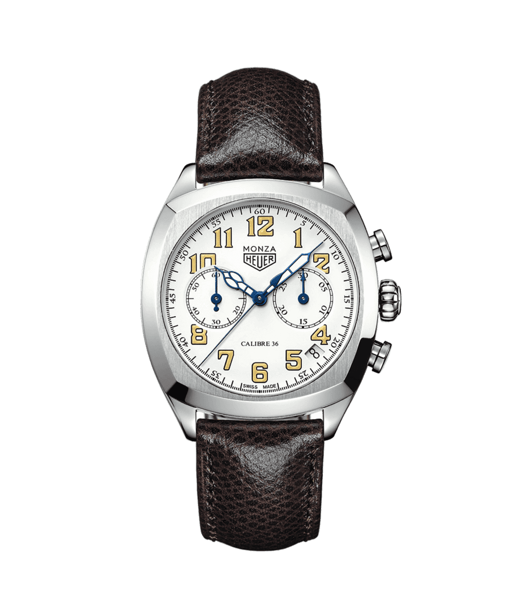 Tag Heuer Heritage Monza Automatic Chronograph Stainless Steel On Strap Men's Watch CR5112.FC6290