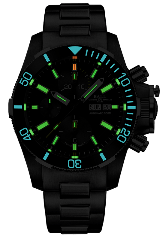 Engineer Hydrocarbon Submarine Warfare Ceramic Chronograph