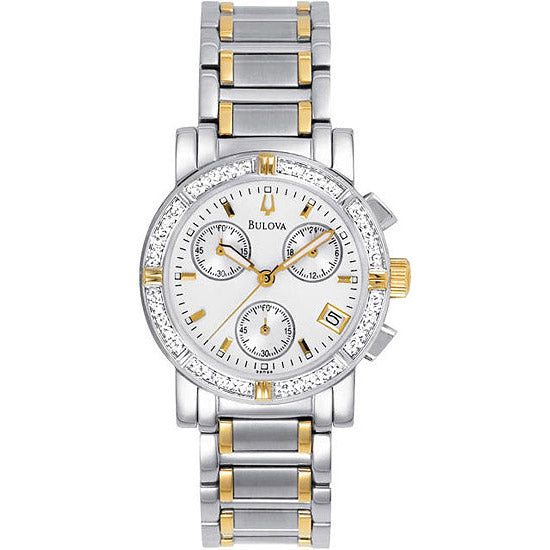 Bulova Women's Diamond Chronograph Watch #98R98