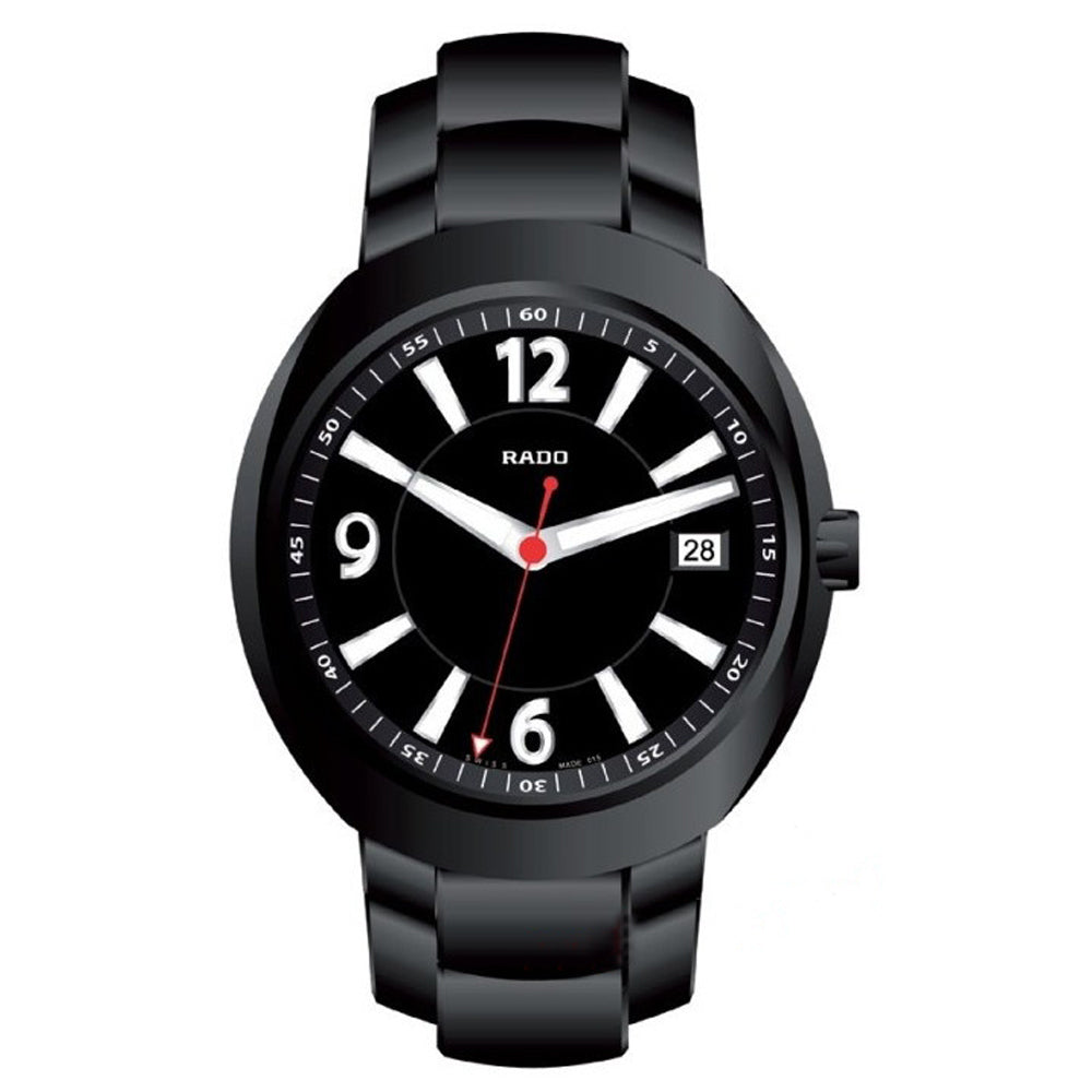 Rado D-Star Xl Ceramic Quartz Gent R15517152 Watch