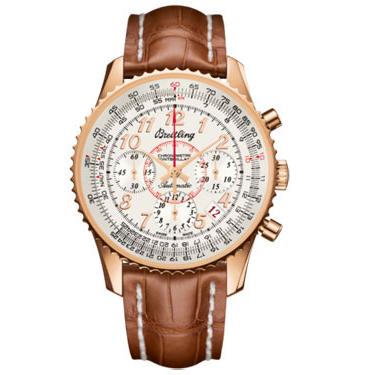 Breitling Montbrillant 01 Red Gold Limited Edition RB013112-G736-croco-gold-deployant
