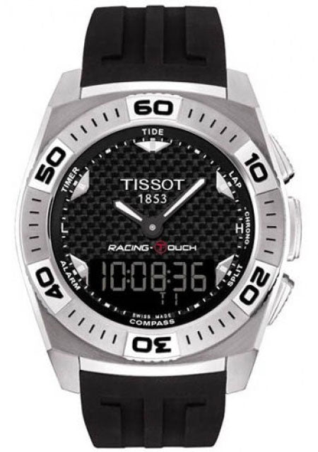 Tissot Racing Touch Black Tactile Dial T0025201720101 Men's Watch