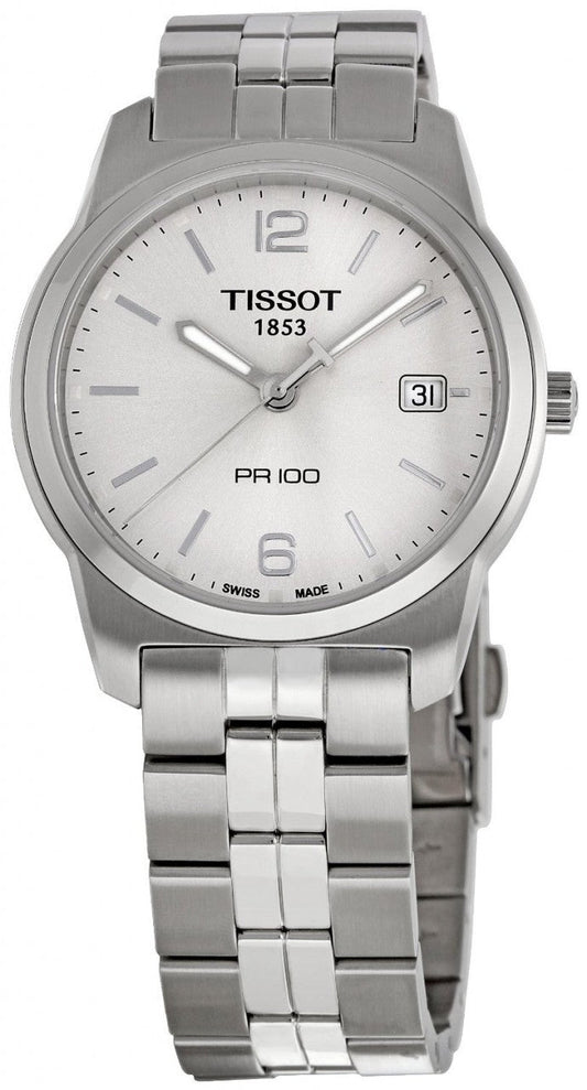 Tissot PR100 White Dial T0494101101700 Men's Watch