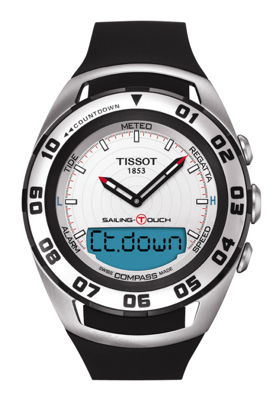 Tissot Sailing Touch Silver Dial T056.420.27.031.00 Men's Watch