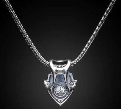 William Henry Sterling Silver Necklace With Mammoth Tooth P4 MT BR