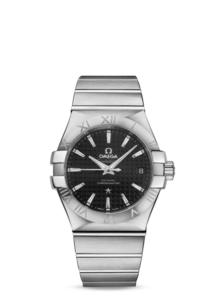 Ladies Omega Constellation Black Dial 123.10.35.20.01.002 Watch