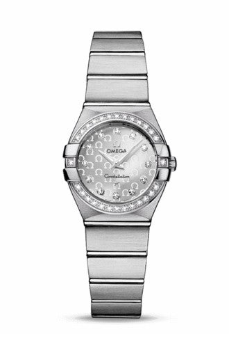 Omega Ladies' Constellation Brushed Quartz 123.15.24.60.52.001 Watch