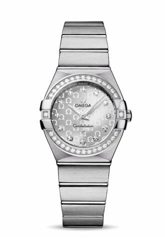 Omega Ladies' Constellation Brushed Quartz 123.15.27.60.52.001 Watch