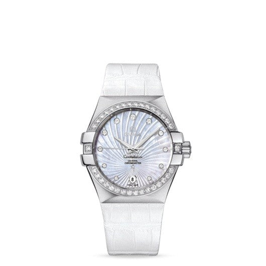 Ladies Omega Constellation Chronometer 35mm Women's 123.18.35.20.55.001 Watch