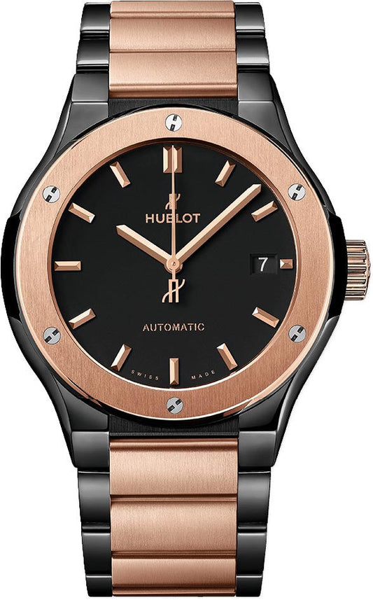 Classic Fusion Ceramic King Gold Bracelet 45mm