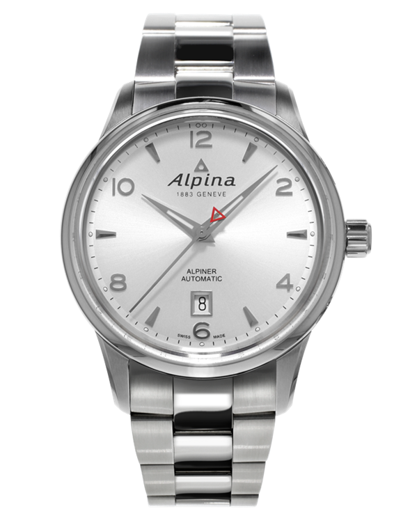 Alpina Alpiner Automatic Stainless Steel Silver Dial Men's Watch AL-525S4E6B
