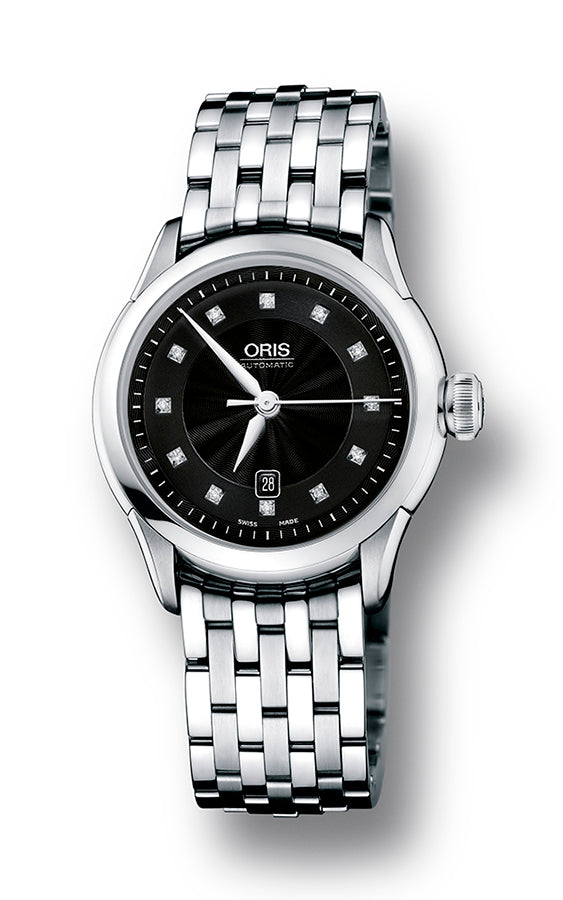 Oris Artelier Date, Diamonds 01 561 7604 4099-07 8 16 73 Ladies Watch