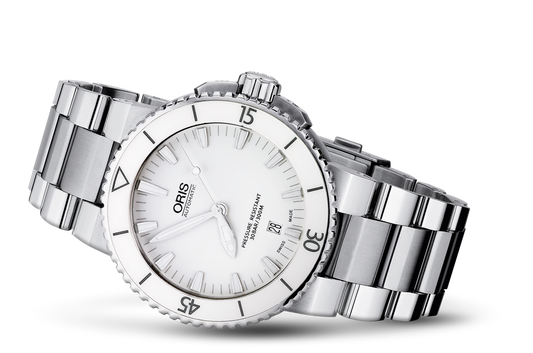 Oris Aquis Date 01 733 7653 4156-07 8 26 01PEB Men's Watch