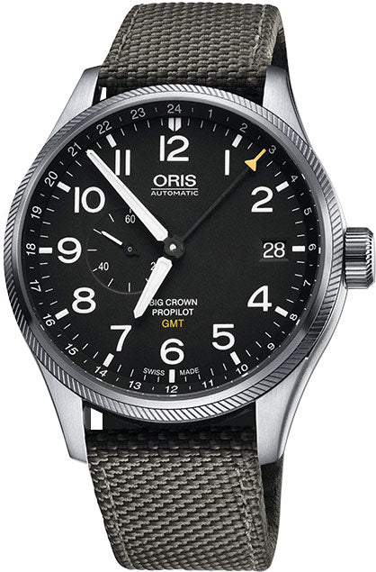 Oris Big Crown Pro Pilot GMT Small Second 01 748 7710 4164-07 5 22 17FC Men's Watch
