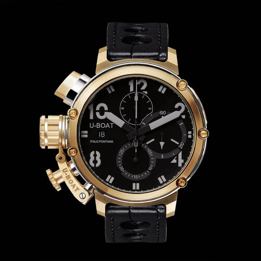 U-Boat Chimera 46mm 925 Sideview Steel/Gold 7225