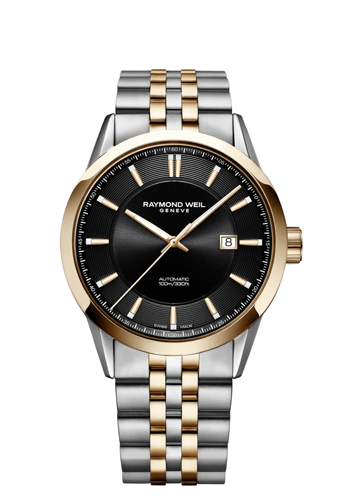 Raymond Weil Freelancer 42mm Automatic Two Tone On Bracelet Men's Watch 2731-SP5-20001