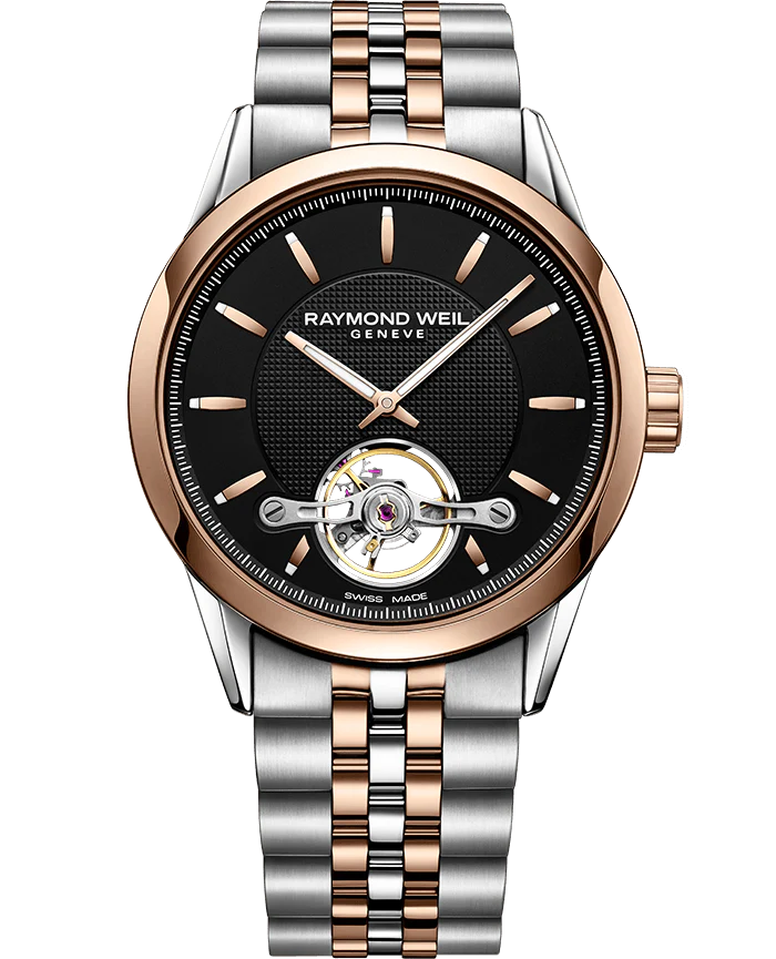 Raymond Weil Freelancer 42mm Automatic Two Tone On Bracelet Men's Watch 2780-SP5-20001