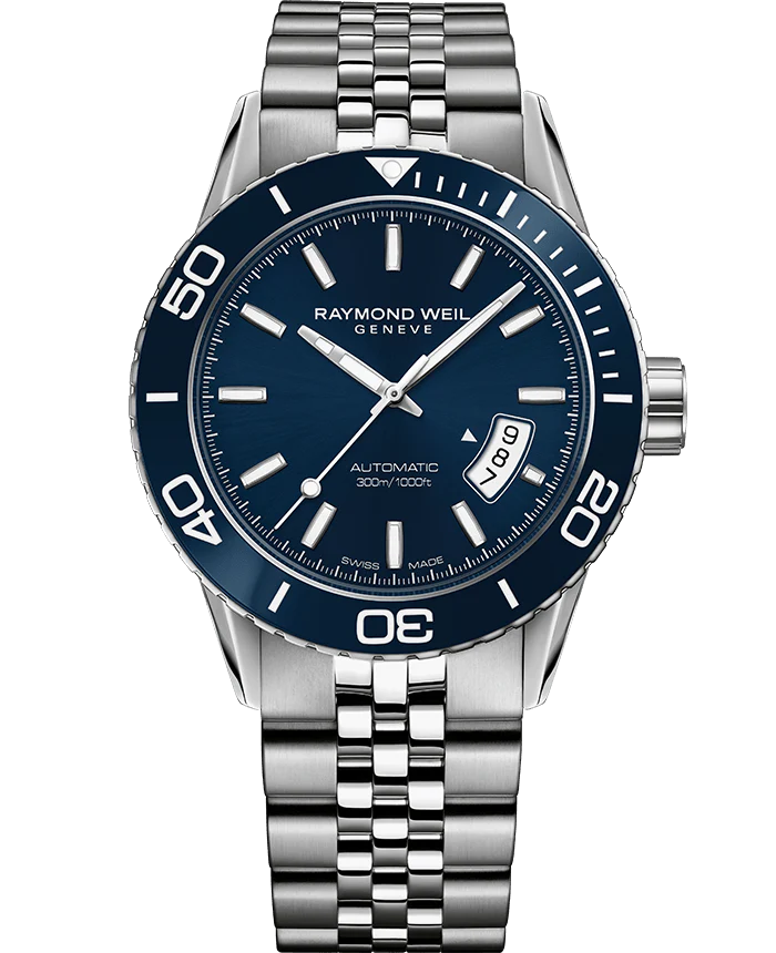 Raymond Weil Freelancer Automatic 42mm Stainless Steel On Bracelet Men's Watch 2760-ST3-50001