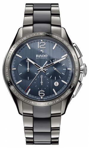 Rado Hyperchrome Automatic Chronograph 45mm Ceramic On Bracelet Men's Watch R32120202