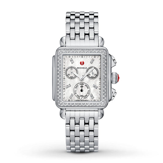 Michele Deco Diamond On Bracelet MWW06P000099