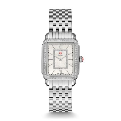 Michele Deco II Mid Size Diamond On Bracelet MWW06I000001