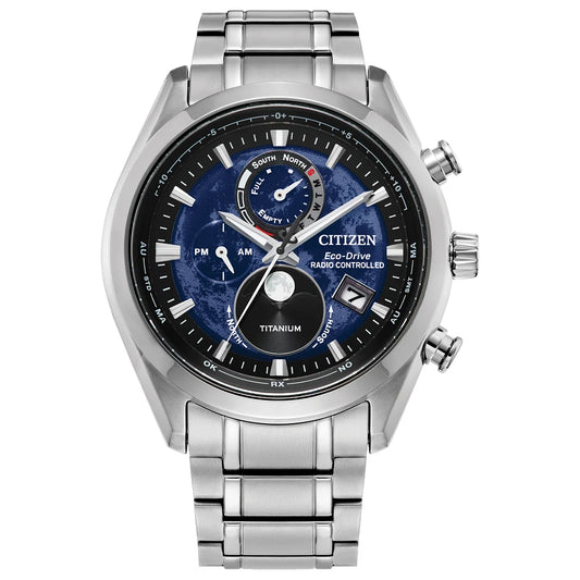 Tsuki-yomi A-T Atomic Timekeeping / Super Titanium™