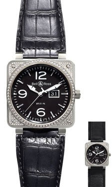Bell & Ross BR 01-96 Top Diamonds Black Watch