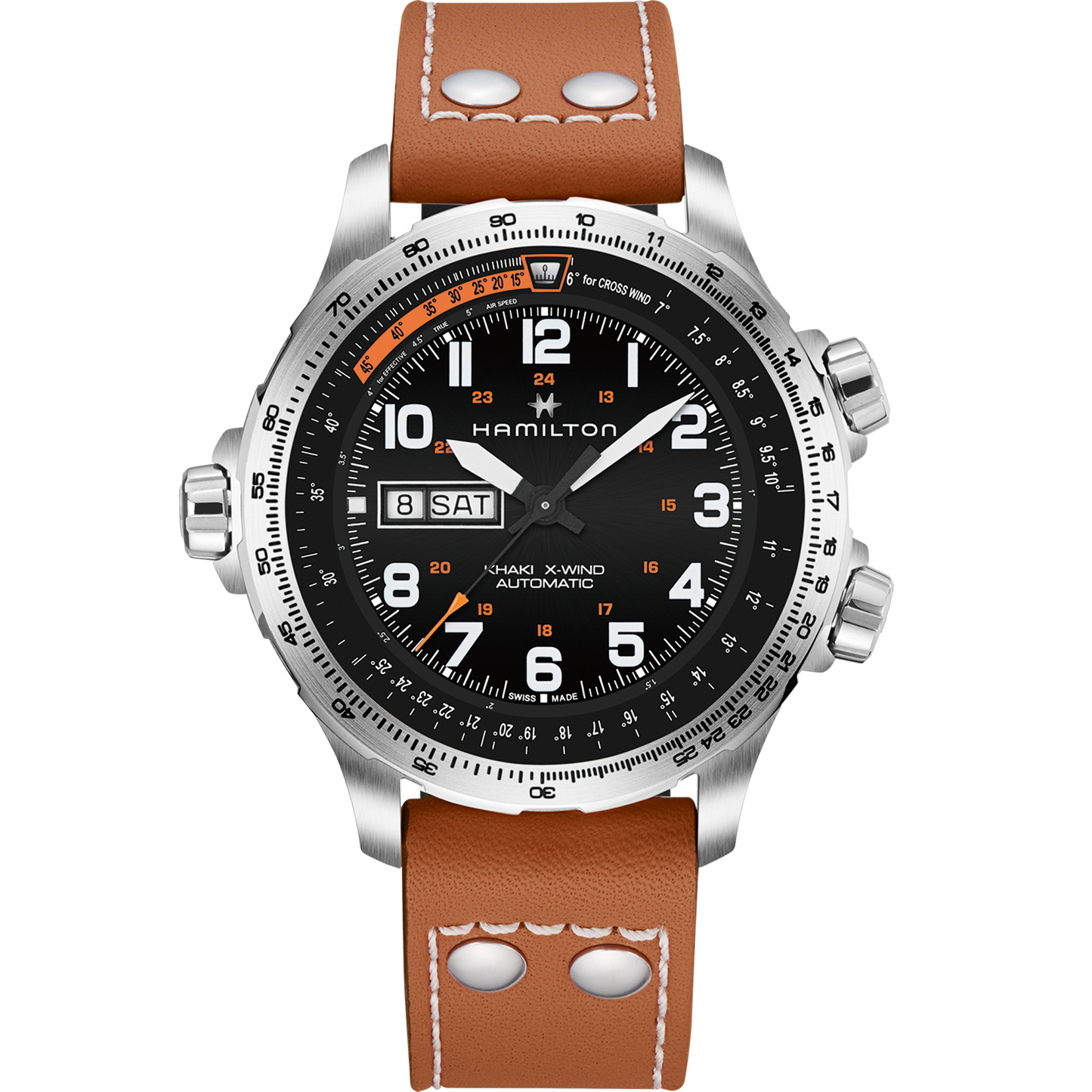 Khaki Aviation X-Wind Day Date Auto